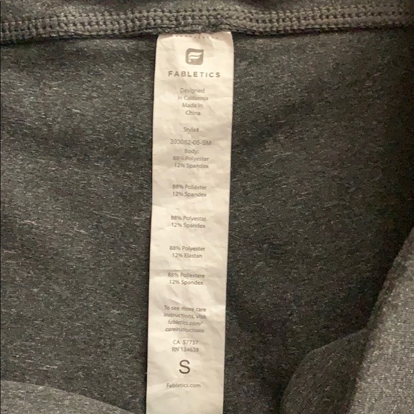 FABLETICS dark grey wide legged workout pants⭐️ - Picture 2 of 4